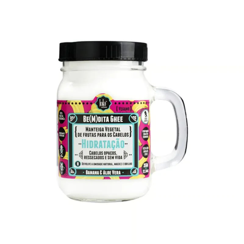 Superhinta Lola Cosmetics Be(m)dita Ghee Kosteuttava Vegaaninen Hiusvoi 350ml Suomi Toimitus