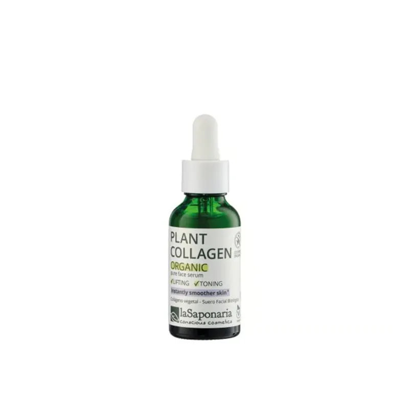 La Saponaria Pure Active Kasvikollageeni Luomu Puhdas Kasvoseerumi 30ml Suomi Toimitus Paras Hinta