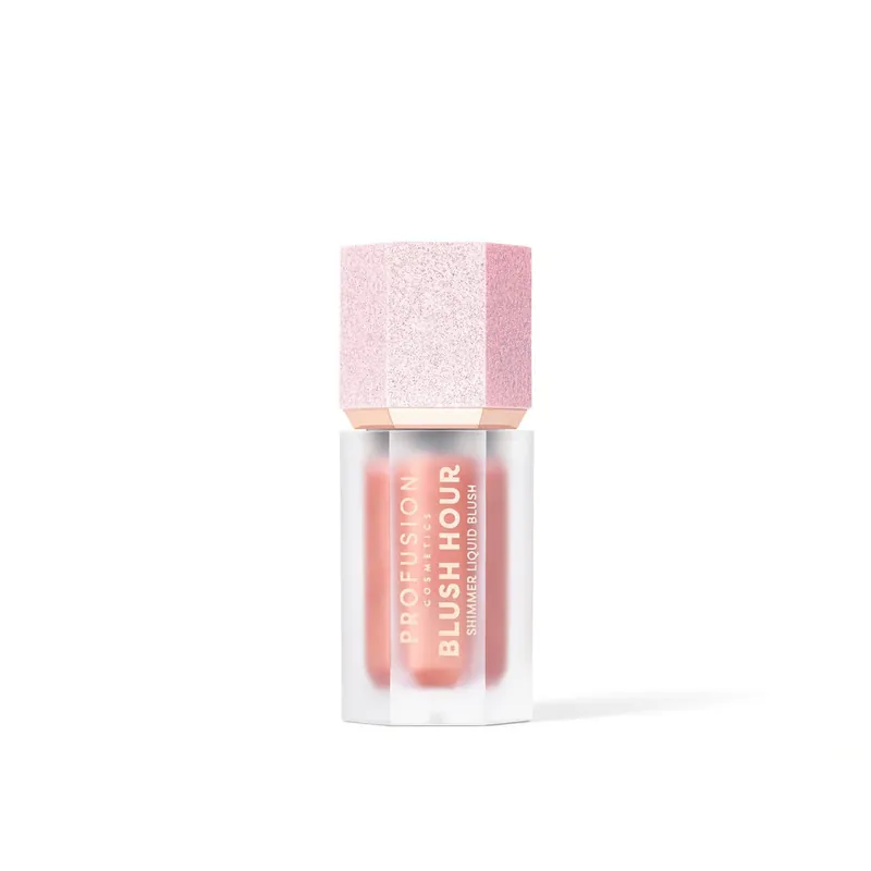 Pakollinen (Must-Have) Profusion Cosmetics Shimmer Hour Nestemäinen Poskipuna-korostusväri Strawberry Mimosa 6ml Suomi Toimitus