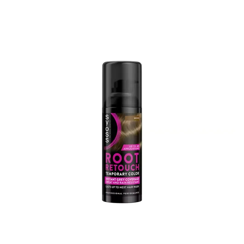 Korkea Laatu Syoss Root Retouch Väliaikainen Värisuihke Brown 120ml Suomi Toimitus