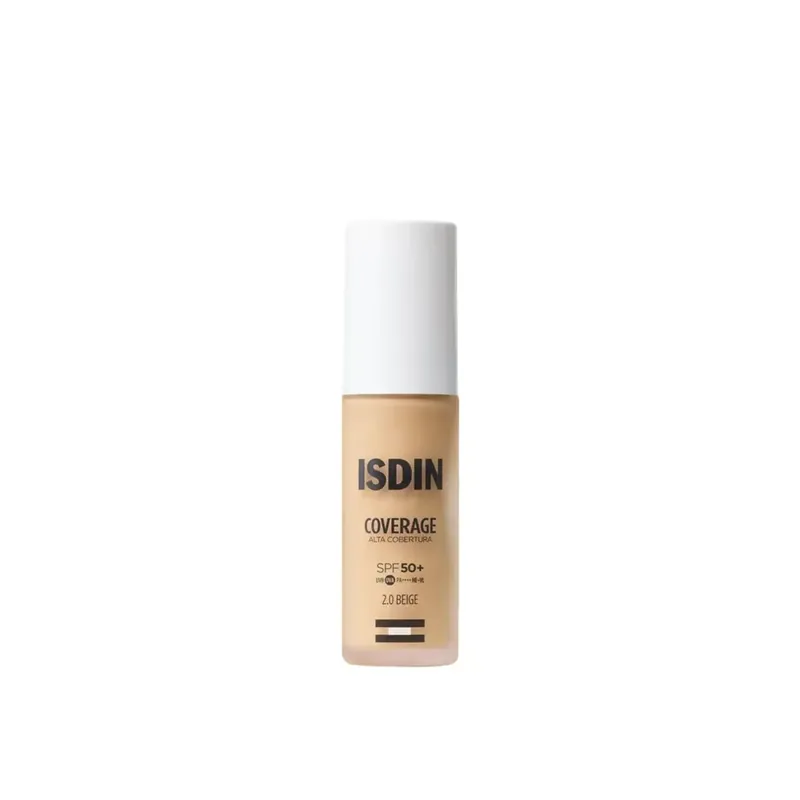 ISDIN Coverage SPF50+ Meikkivoide Korkealla Peittävyydellä 2.0 Beige 30g Suomi Toimitus Tilaa Heti