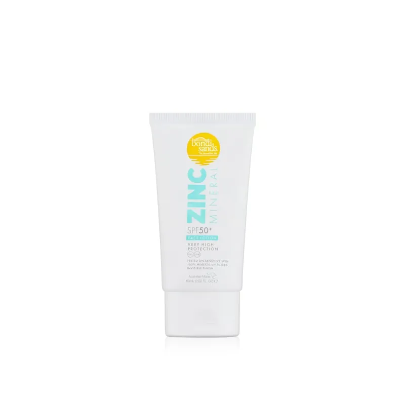Bondi Sands Zinc Mineral Aurinkosuoja-kasvovoide SPF50+ 60ml Suomi Toimitus Uutuus