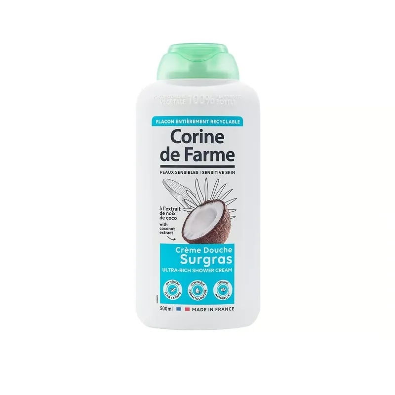 Corine de Farme Ultra-Rikas Suihkuvoide Kookosuutteella 500ml Suomi Toimitus Alennus