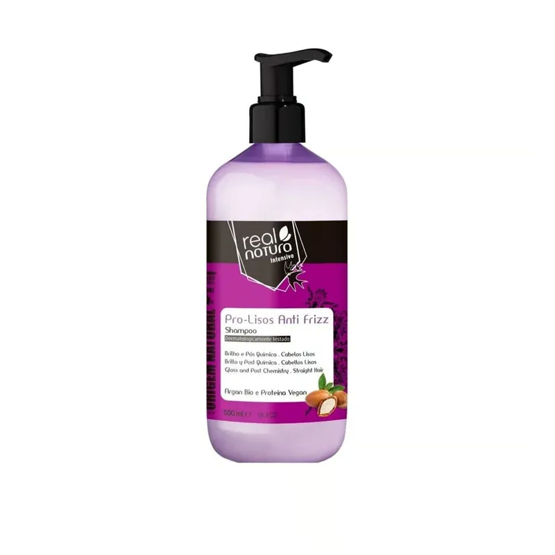 Real Natura Pro-Smooth Anti-Frizz Shampoo 500ml Suomi Toimitus Tarjous