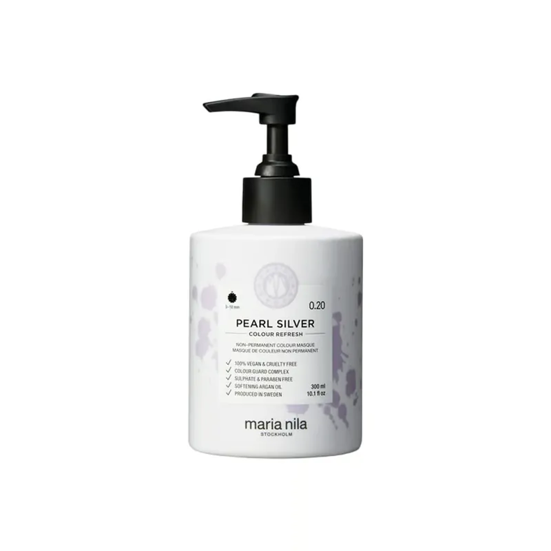 Maria Nila Color Refresh Ei-Pysyvä Värinaamio 0.20 Pearl Silver 300ml Suomi Toimitus Lähetetään Heti