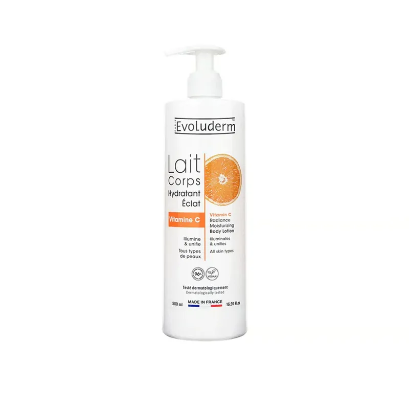 Älä Missaa Evoluderm C-Vitamiini Kirkastava Kosteuttava Vartalovoide 500ml Suomi Toimitus