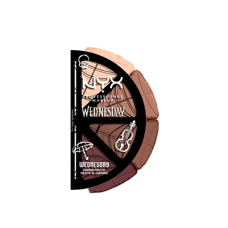 Rajoitettu Tarjous NYX Pro Makeup Wednesday Stained Glass Contour -paletti Suomi Toimitus