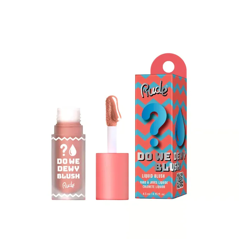 Tehdashinta Rude Cosmetics Do We Dewy Nestemäinen Poskipuna Coral 4.5ml Suomi Toimitus