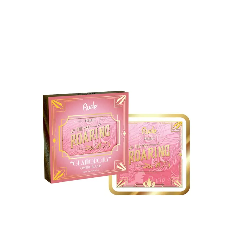 Löytö Rude Cosmetics The Roaring 20‘s Ombre-Poskipuna Glamorous 10g Suomi Toimitus
