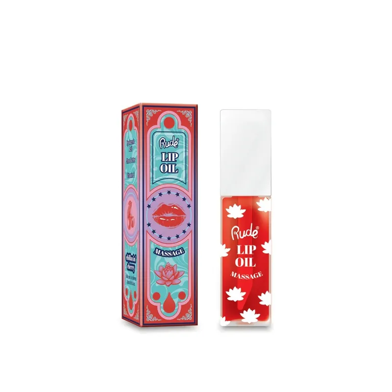 Rude Cosmetics Huulikylpyöljy Massage Chillaxin‘ Cherry 4ml Suomi Toimitus Tilaa Heti