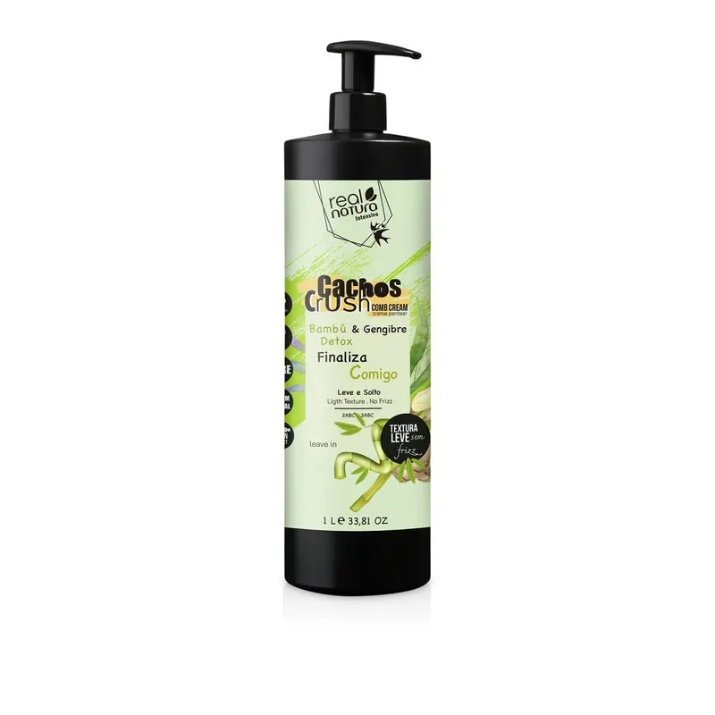Tehdashinta Real Natura Cachos Crush Bamboo & Ginger Kampakerma 1L Suomi Toimitus