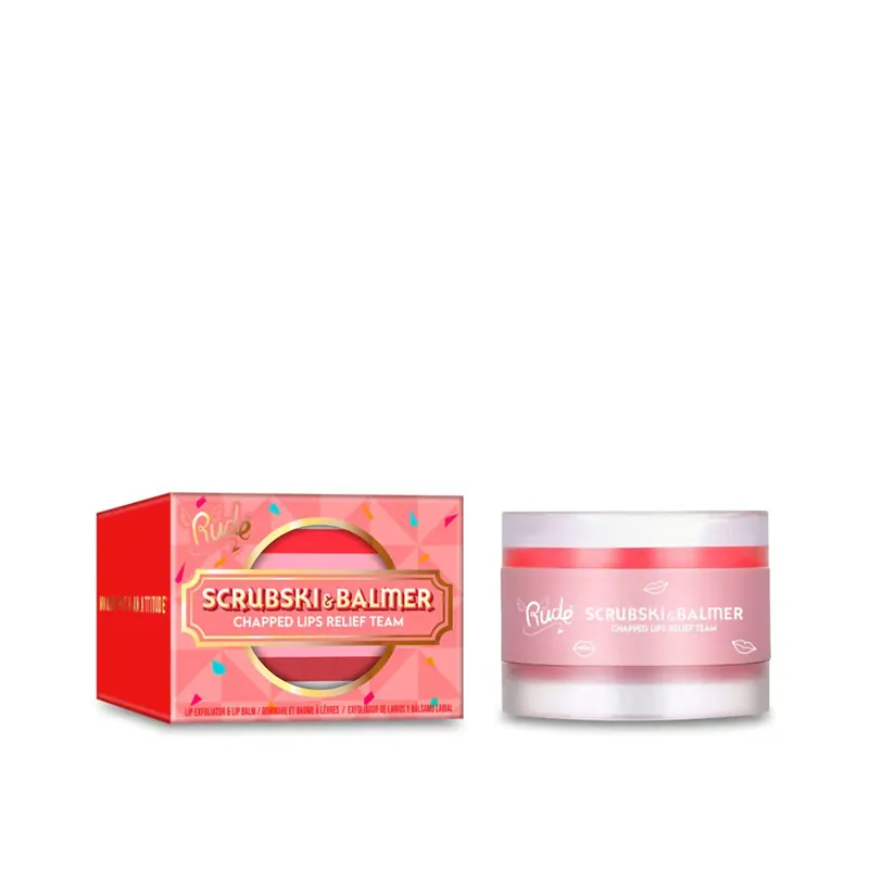 Rude Cosmetics Scrubski & Balmer Huulikuorinta & Huulivoide Suomi Toimitus Älä Missaa