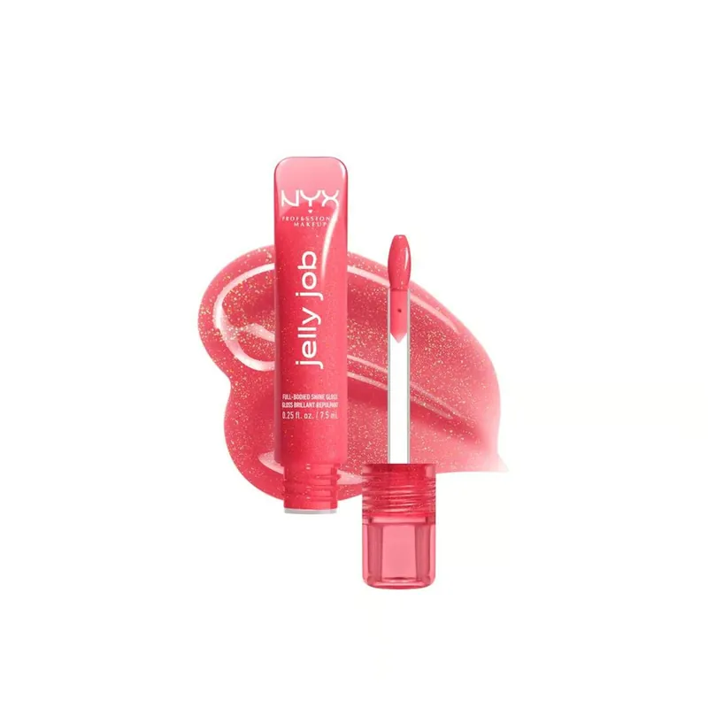 NYX Pro Makeup Jelly Job Täyteläinen Kiiltohuulikiilto Jelly Kiss‘d 7.5ml Suomi Toimitus Halpa Hinta