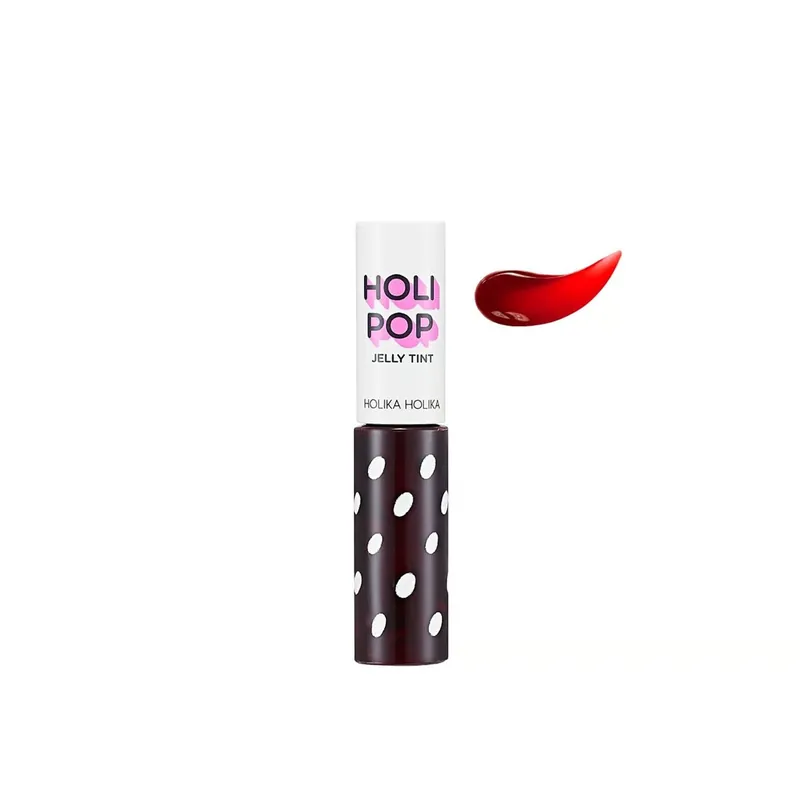 Pakollinen (Must-Have) Holika Holika Holi Pop Jelly Tint RD01 Cherry 9.5ml Suomi Toimitus