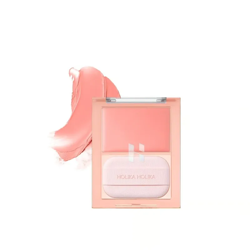 Alkuperäinen Holika Holika Sävyttävä Milk Cream -poskipuna 02 Peach of Peach 5g Suomi Toimitus