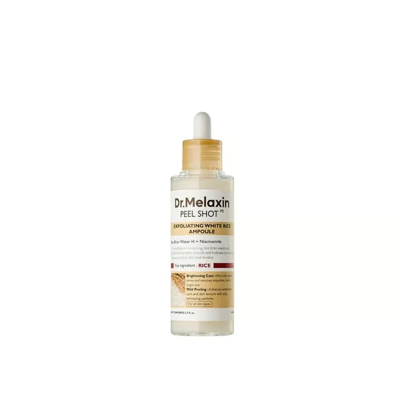 Dr.Melaxin Peel Shot Kuoriva Valkoinen Riisiampulli 80ml Suomi Toimitus Asiakkaiden Suosikki
