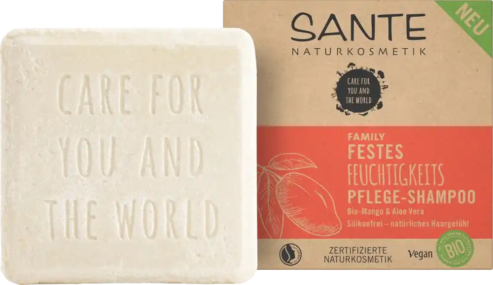 Osta Nyt Sante Family Solid Moisturizing Care Palashampoo