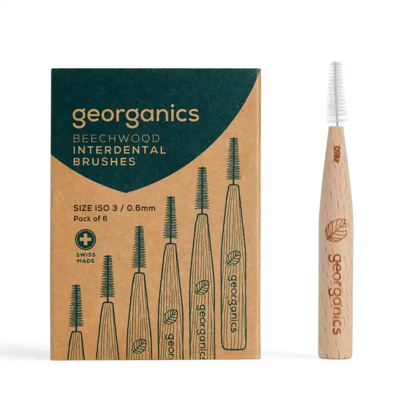 Uusi Malli Georganics Hammasväliharja 0.6 mm