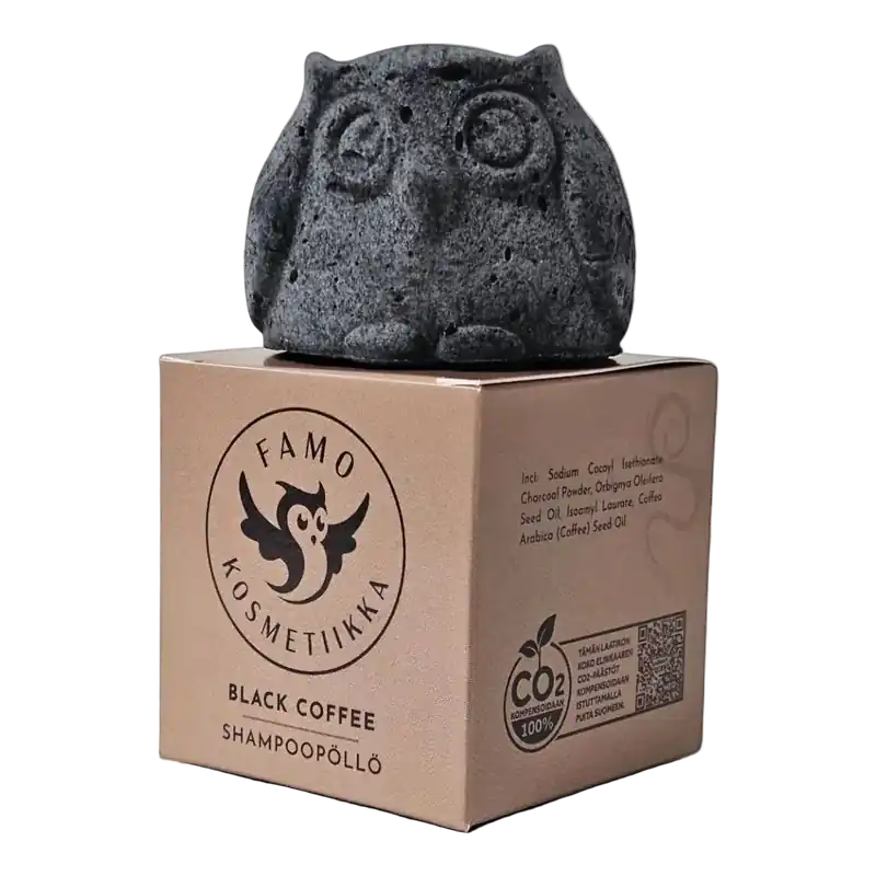 Famo Black Coffee Shampoopöllö Alennettu