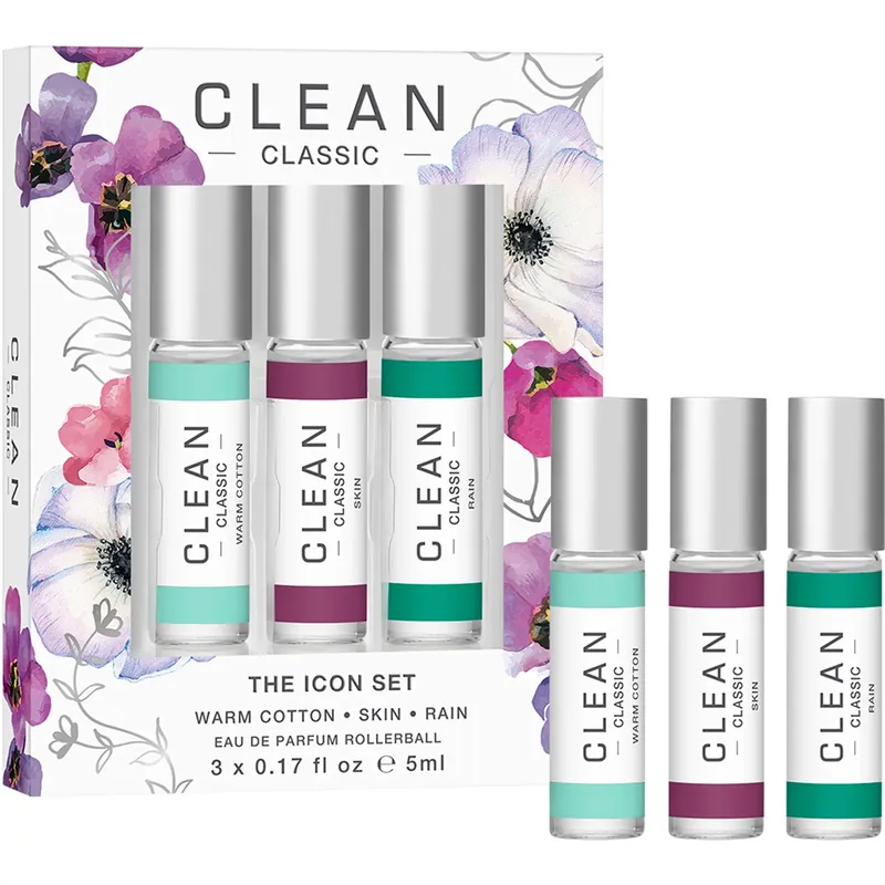 CleanGift Set Classic Layering Rollerball 3 x 5 mlGift box Bestseller