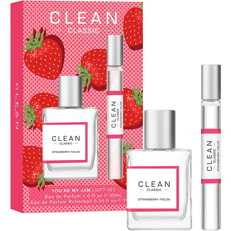 CleanClassic Strawberry Fields Duo Gift SetEau de Parfum 30 ml + Rollerball 10 ml 1 pcs Paras Hinta