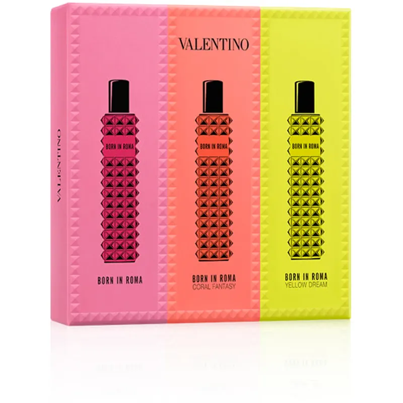 Tehdashinta ValentinoBorn In Roma Donna EdP Set3x15 ml