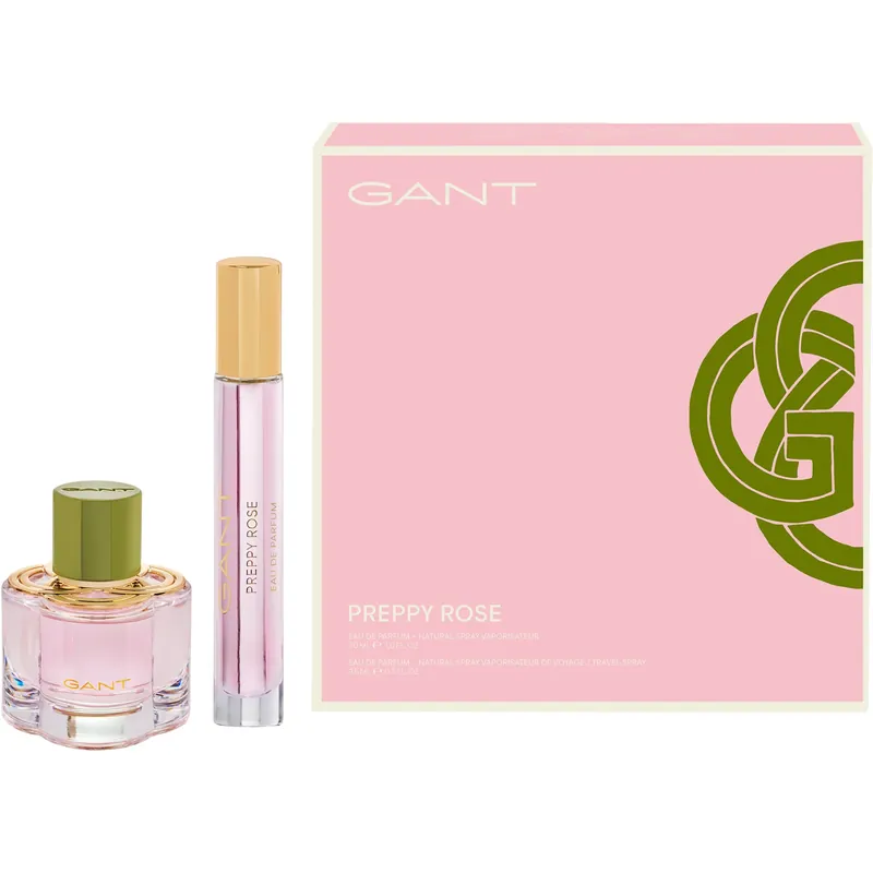 Tarjoushinta GANTPreppy Rose Gift SetEau de Parfum 30 ml + Travel Spray 9,5 ml 1 pcs