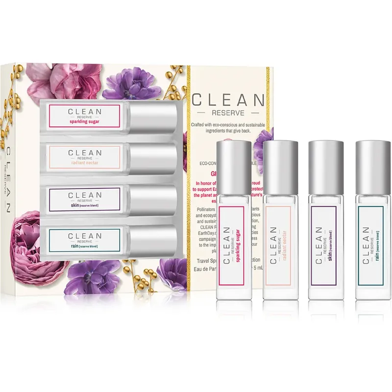CleanReserve Layering Gift Set 4x5mlEdP 5 ml x 4 (Sparkling Sugar, Radiant Nectar, Skin & Rain) Tilaa Heti