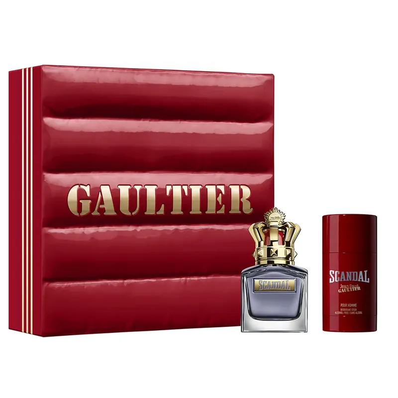 JEAN PAUL GAULTIERScandal Him Gift SetEdT 50 ml, Deo Stick 75 gr Viikonlopputarjous