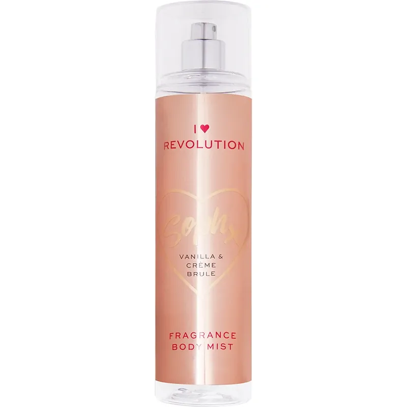Makeup RevolutionI Heart Revolution Soph Vanilla & Crème BruleBody Mist Halpa Hinta