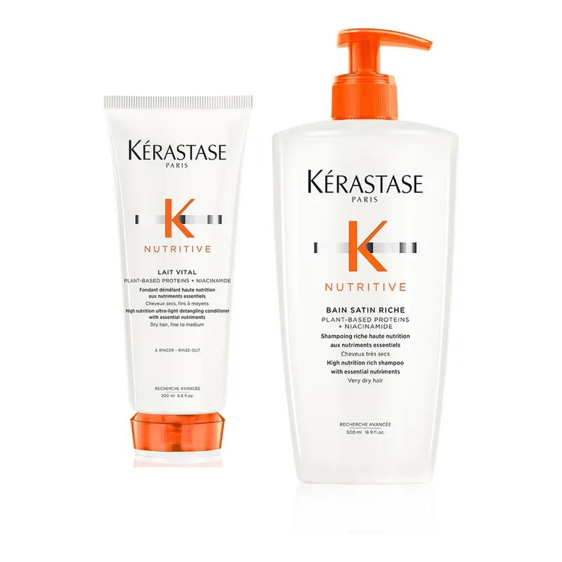 KérastaseNutritive SetShampoo 500ml, Balsam 200ml Pikatoimitus