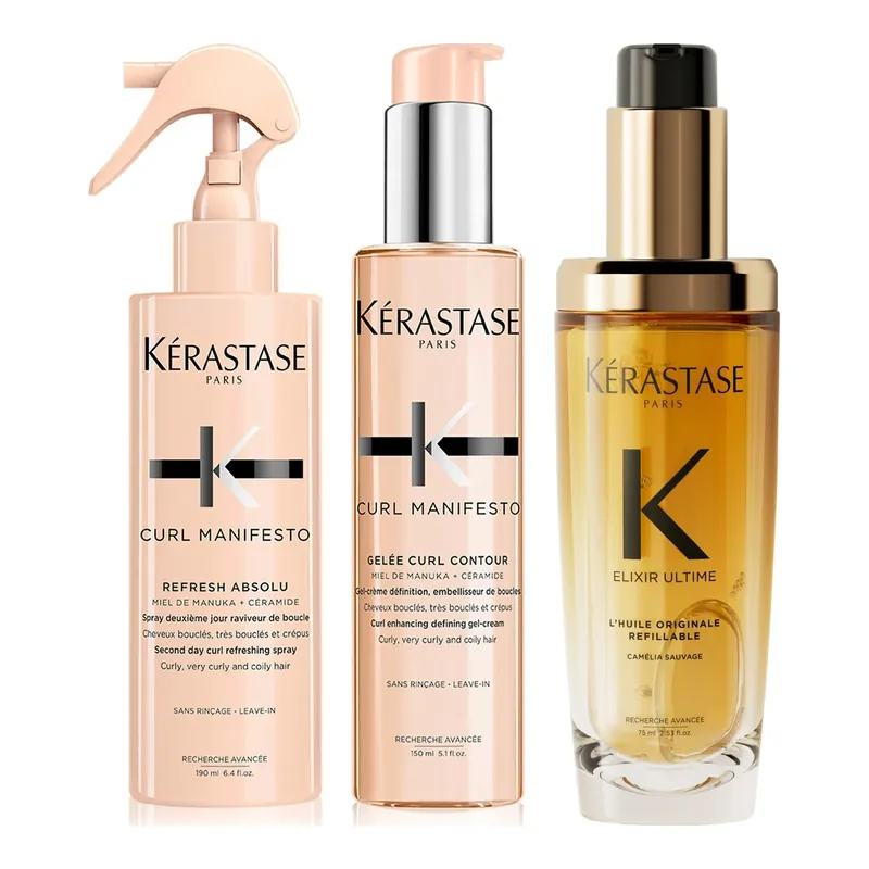 Lähetetään Heti KérastaseCurly Queen190 ml, 150 ml & 75 ml