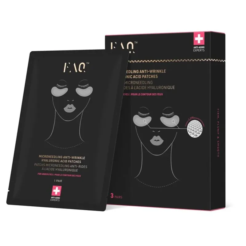 FAQ SwissMicroneedling Patches Under Eyes Gift Edullinen Hinta