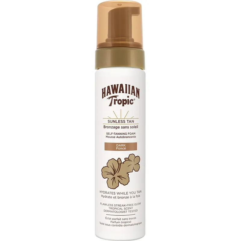 Hawaiian TropicSelf-Tanning FoamDark 200 ml Osta Verkossa