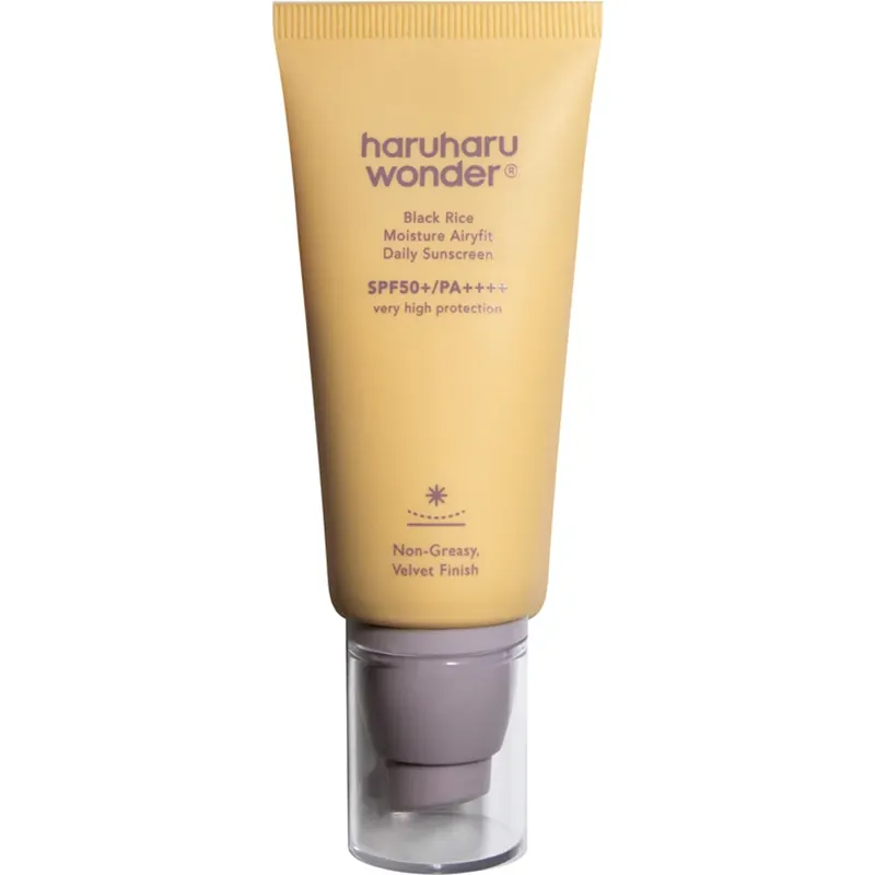 haruharu wonderBLACK Rice Moisture Airyfit Daily SunscreenSPF 50/PA + + + + 50 ml Turvallinen Maksu