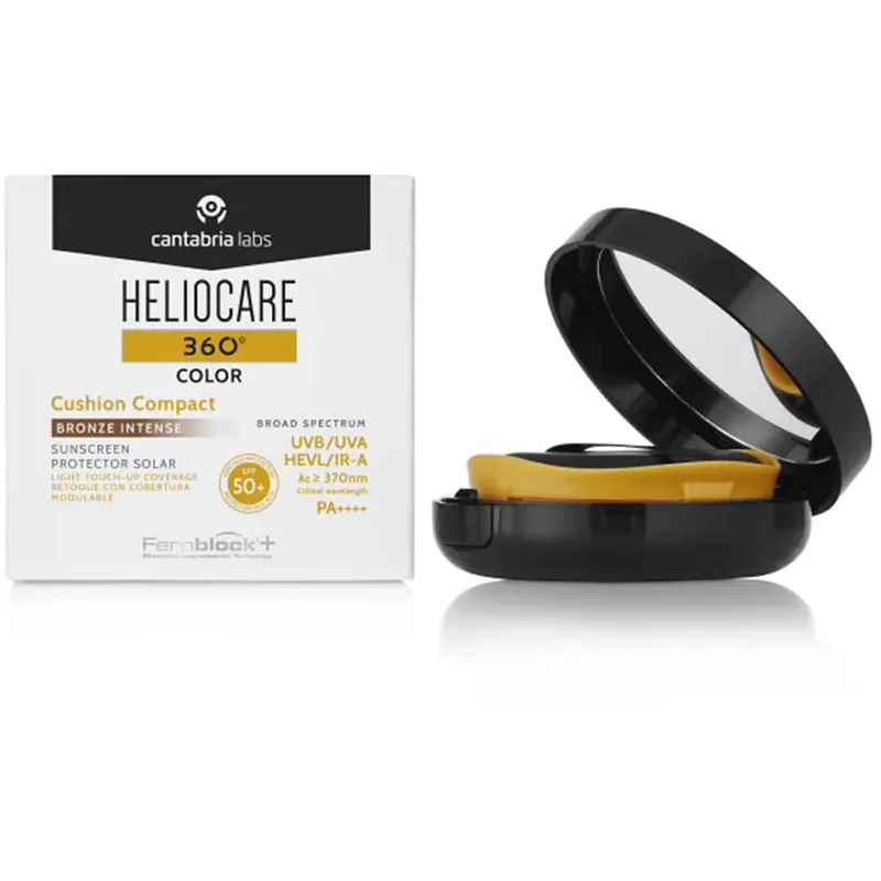 Ilmainen Palautus Heliocare360º Cushion CompactSPF50+ Bronze Intense 15 g