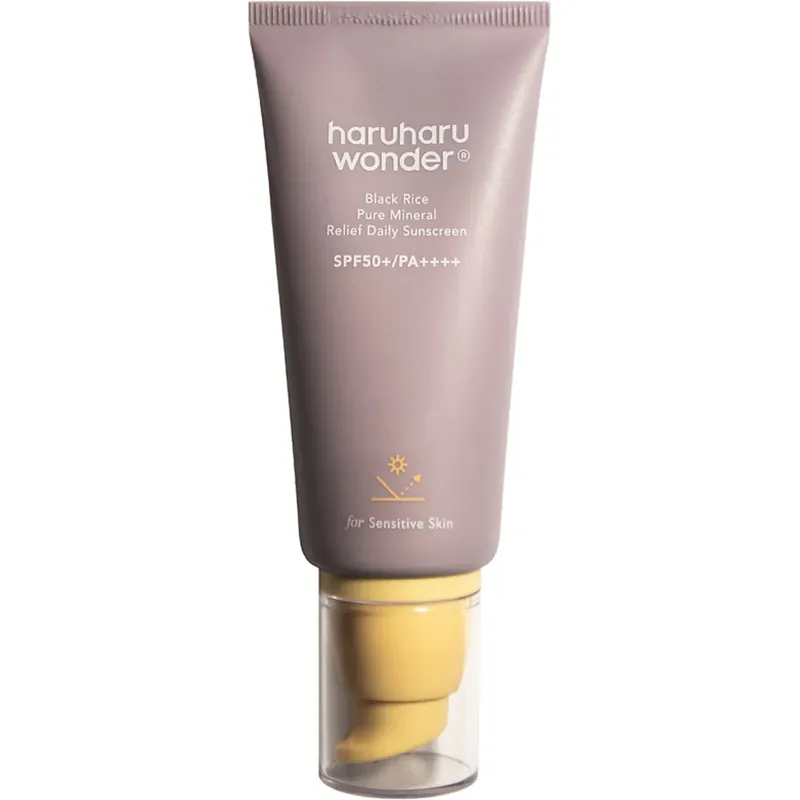 Tarjoushinta haruharu wonderBlack Rice Pure Mineral Relief Daily SunscreenSPF50+ /PA + + + + 50 ml