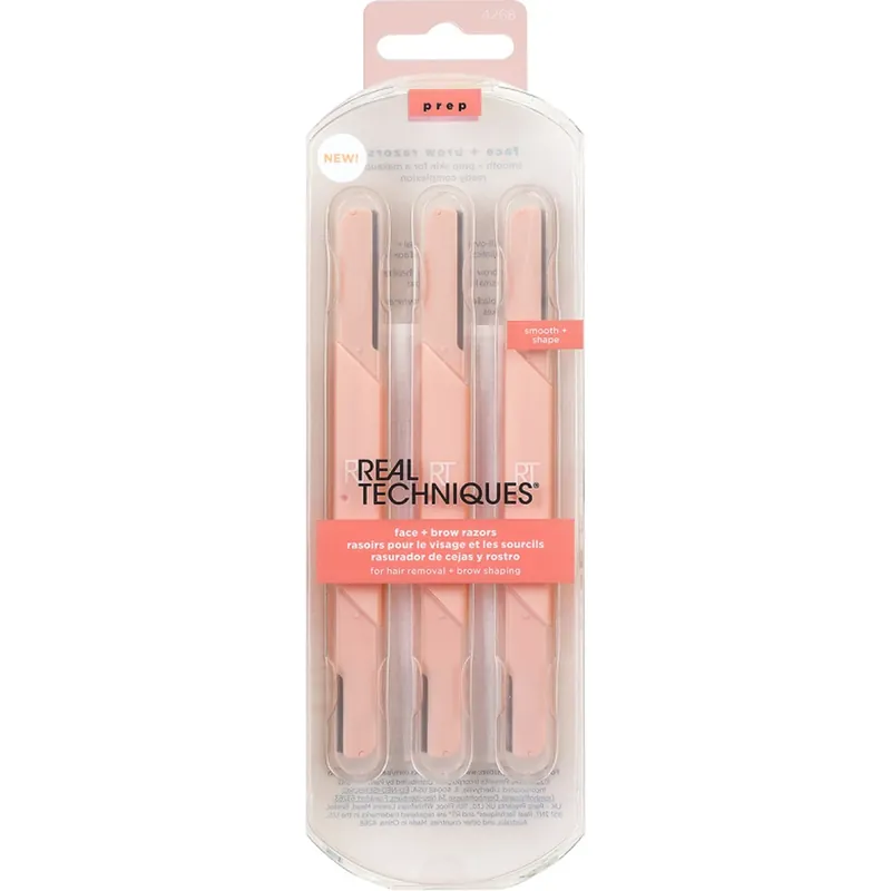 Real TechniquesFace And Brow Razors Rajoitettu Tarjous