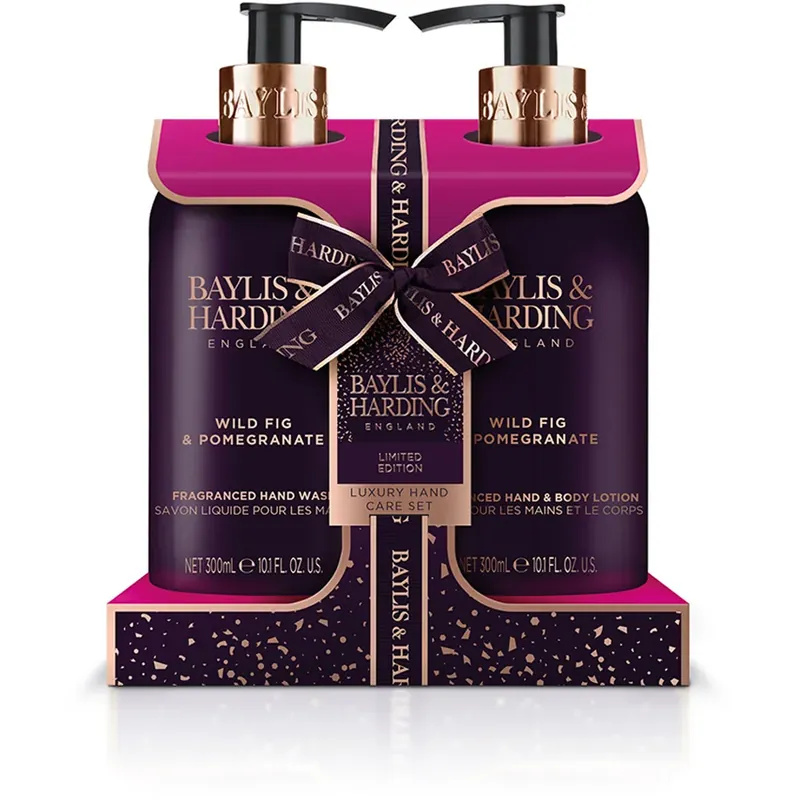 Uutuus Baylis & HardingWild Fig & Pomegranate2 Bottle Set 600 ml