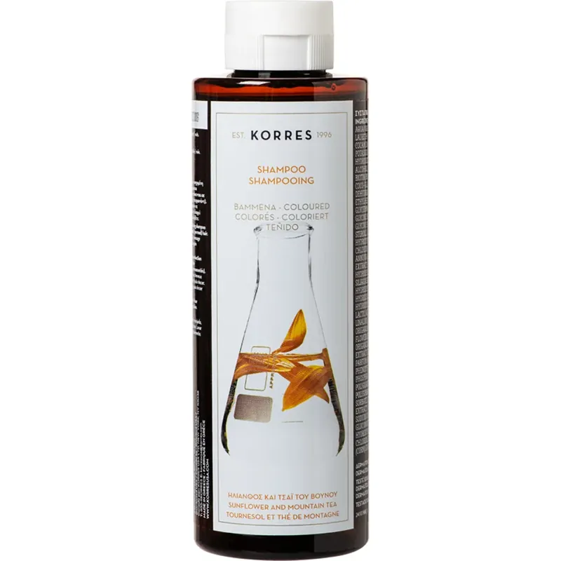 KORRESSunflower + Mountain Tea ShampooFor Dyed Hair 250 ml Sertifioitu