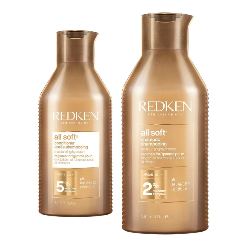 Superhinta RedkenAll Soft SetShampoo 500 ml + Conditioner 300 ml 800 ml