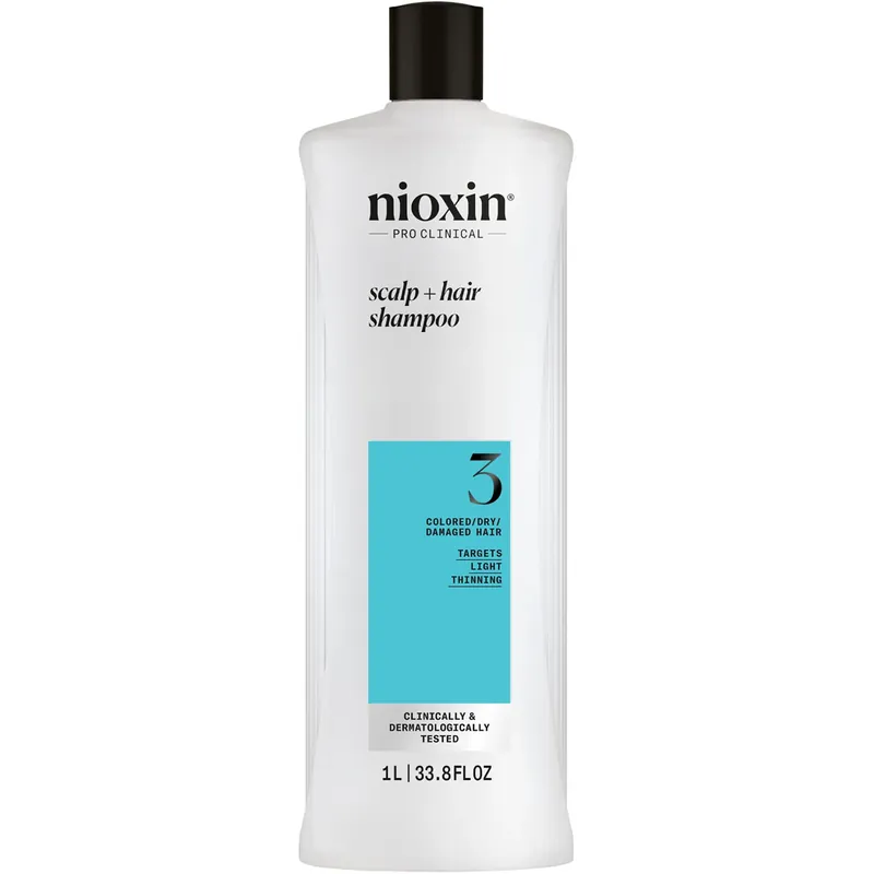 NioxinSystem 3 Shampoo 1000 ml Viikonlopputarjous