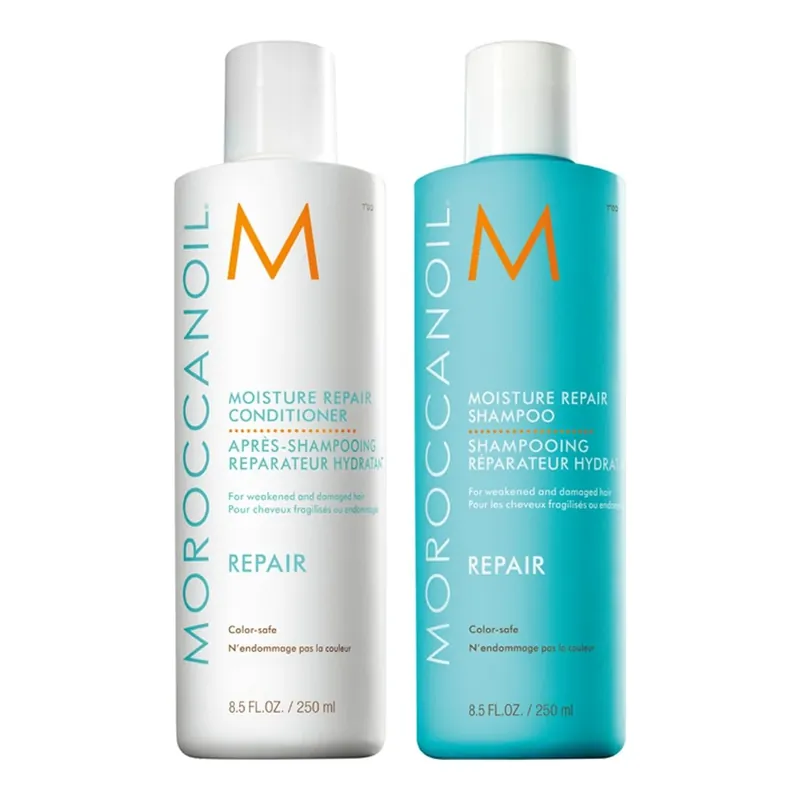 MoroccanoilMoisture Repair SetShampoo 250 ml & Conditioner 250ml 500 ml Loppuunmyynti