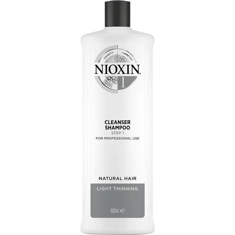 NioxinSystem 1 CleanserShampoo 1000 ml Tilaa Heti