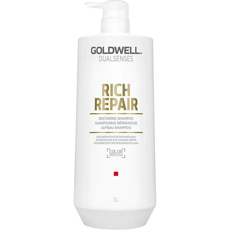 GoldwellDualsenses Rich RepairRestoring Shampoo 1000 ml Loppuunmyynti