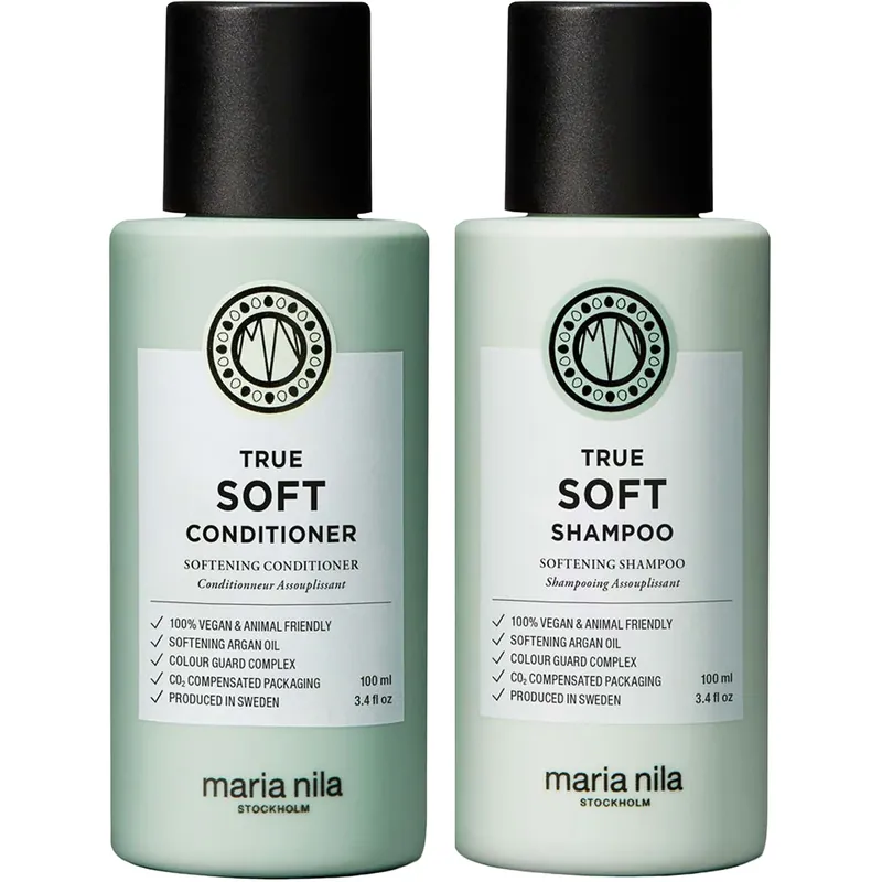 Alkuperäinen Maria NilaTrue Soft SetShampoo 100ml, Conditioner 100ml 200 ml