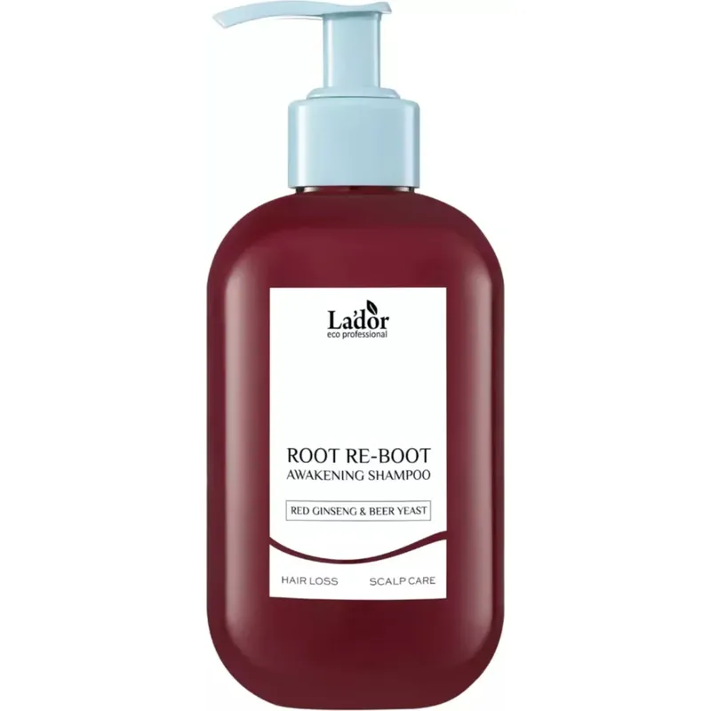 La‘dorRoot Re-Boot Awakening Shampoo Red Ginseng & Beer Yeast 350 ml Kausialennus