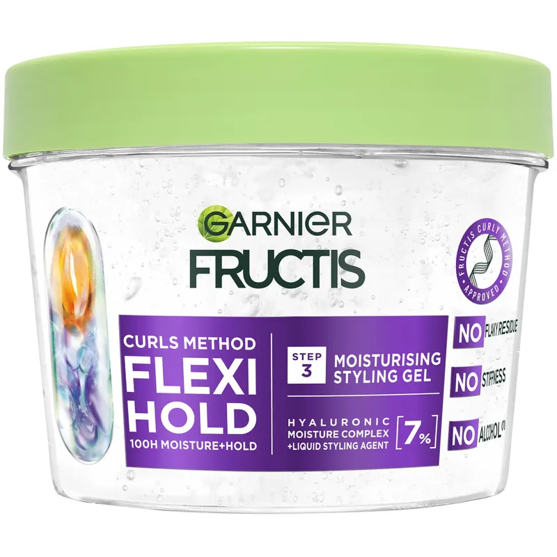 GarnierFructis Curls Method Flexible Gel 370 ml Turvallinen Maksu