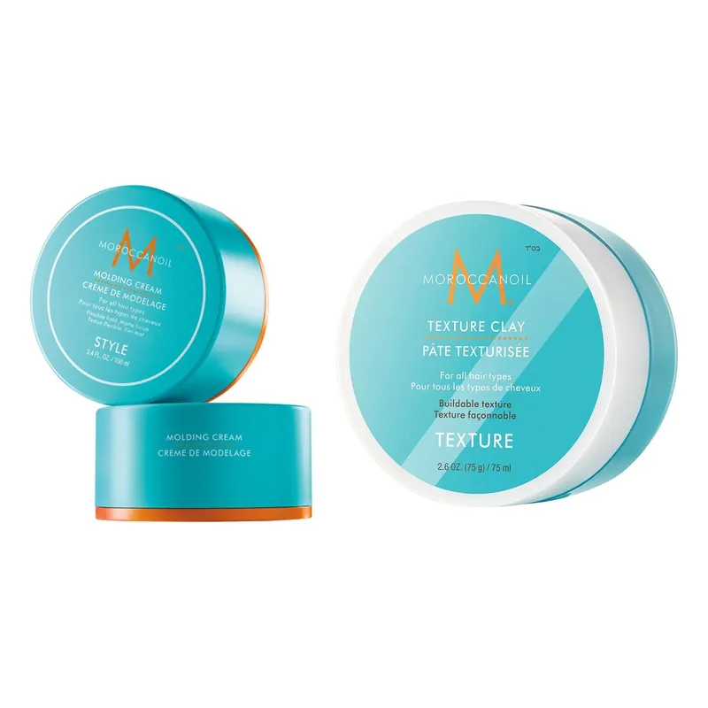 Kausialennus MoroccanoilTexture & Definition Styling DuoMolding Cream 100 ml & Texture Clay 75 ml 175 ml