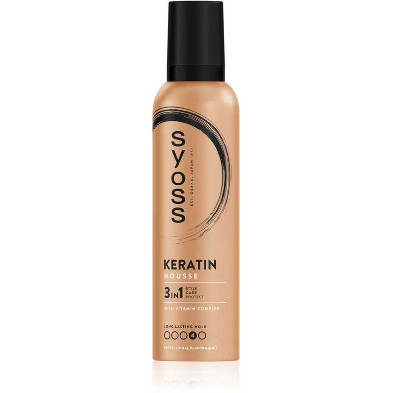 Viikonlopputarjous SyossKeratin Mousse 250 ml